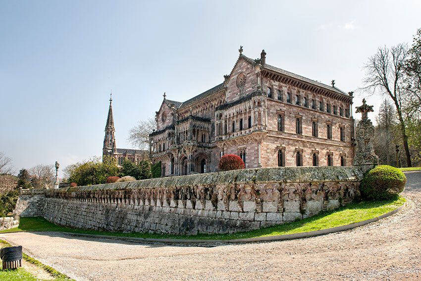 Palacio de Sobrellano en Comillas, Cantabria