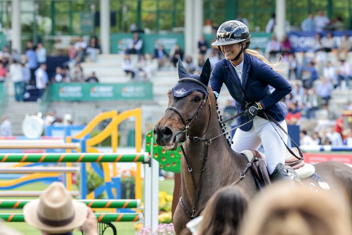 Carolina Villanueva compite en Madrid