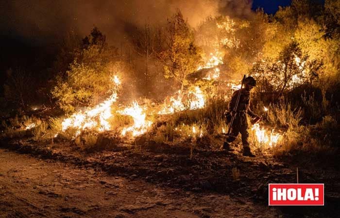 Incendio en Manresa