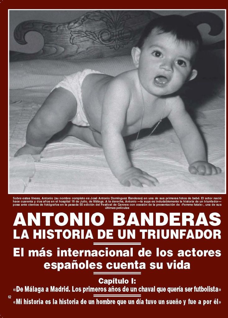 Memorias de Antonio Banderas parte I