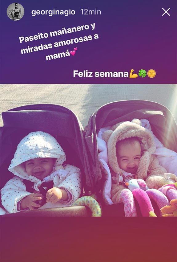 Mateo y Alana Martina, hijos de Cristiano Ronaldo