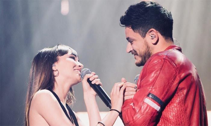 Aitana Ocaña y Luis Cepeda