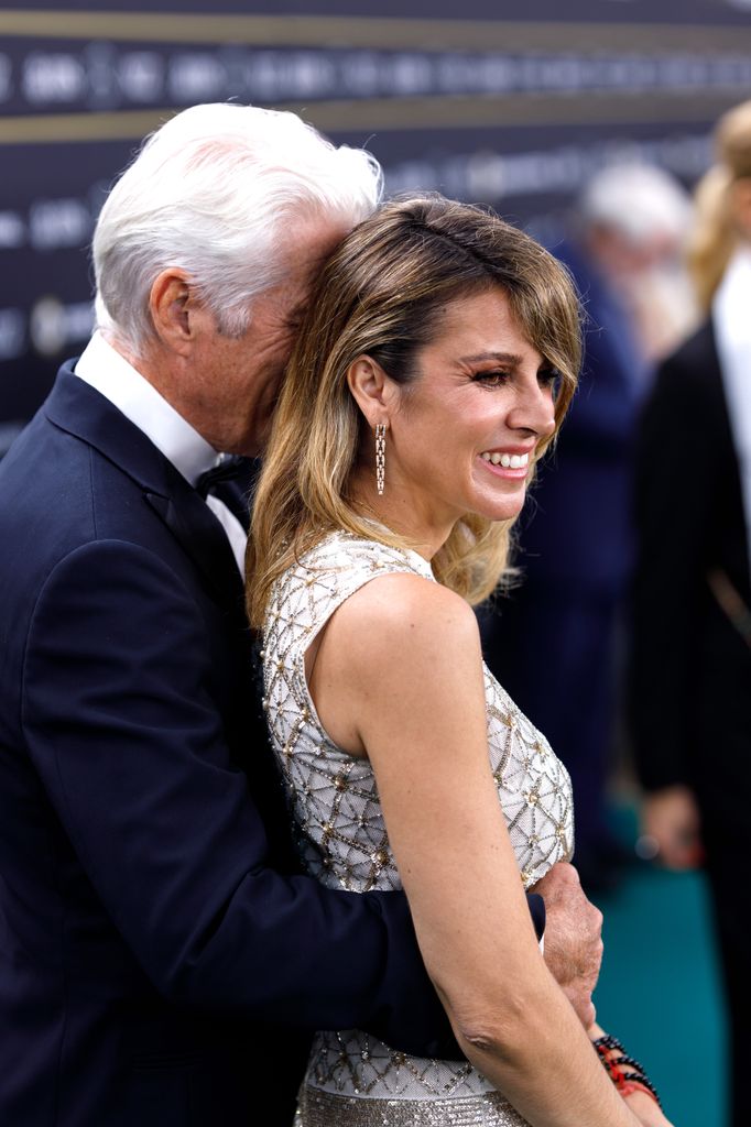 Alejandra y Richard Gere, diez años juntos y un posado digno de película