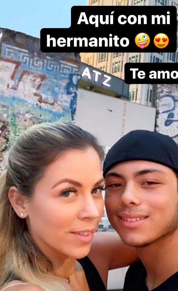 Ximena Duque y su familia de vacaciones