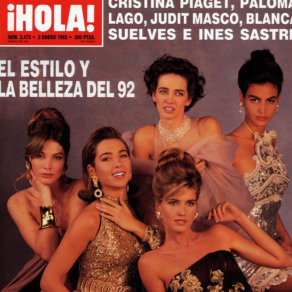 HOLA4118 PORTADA ¡HOLA! CRISTINA PIAGET