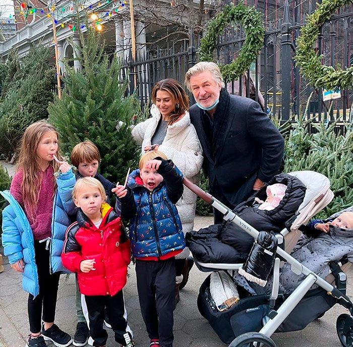 Alec Baldwin y la familia