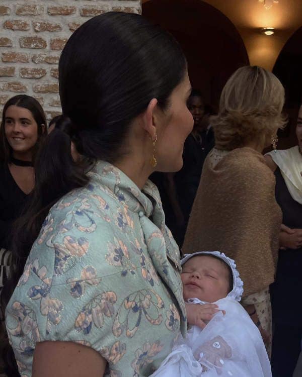 María García de Jaime y su hijo Federico 