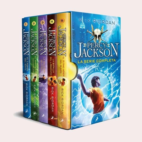 libros percy jackson