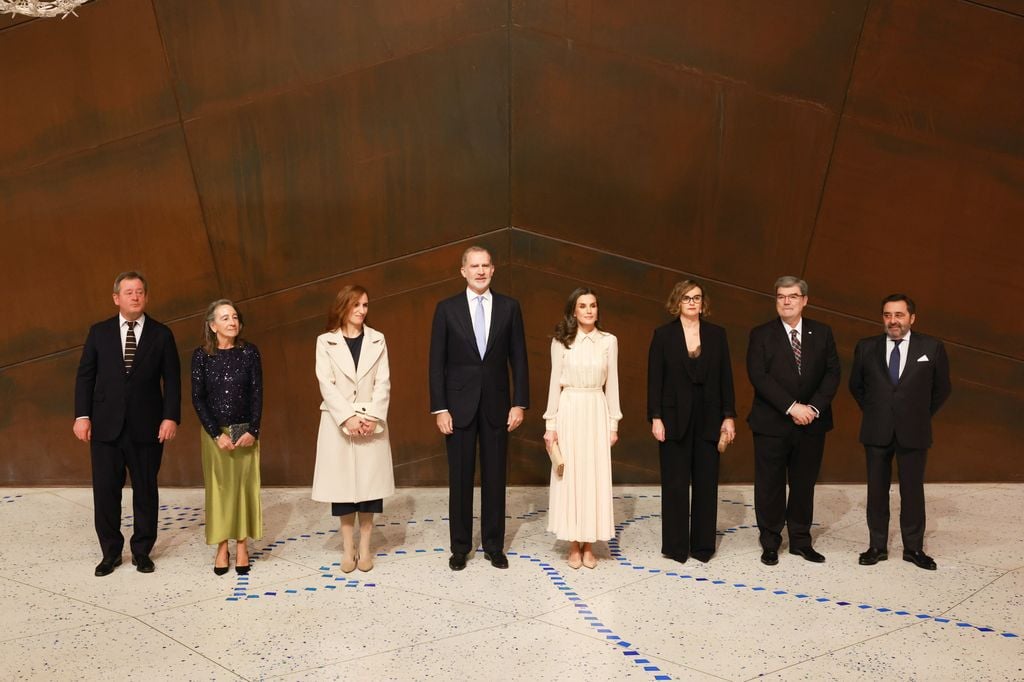 Los Reyes en el Palacio Euskalduna de Bilbao para la representación de la Ópera Il Trittico