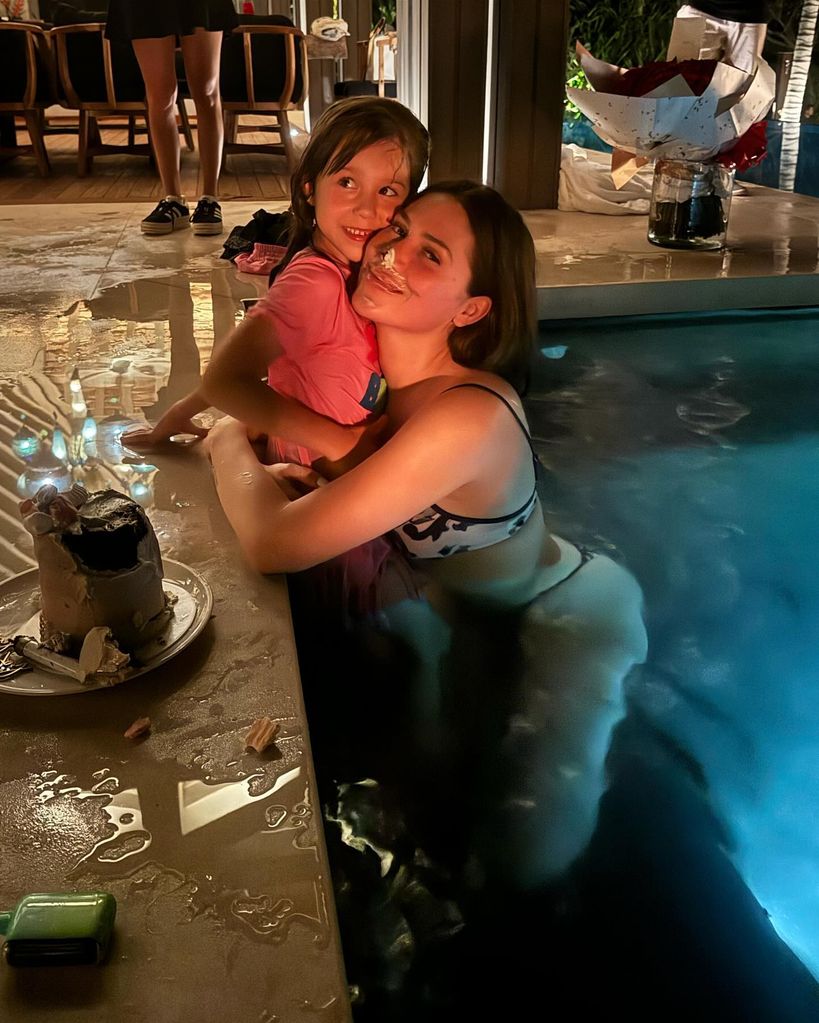 Fernanda Gómez y su hija Marifer 