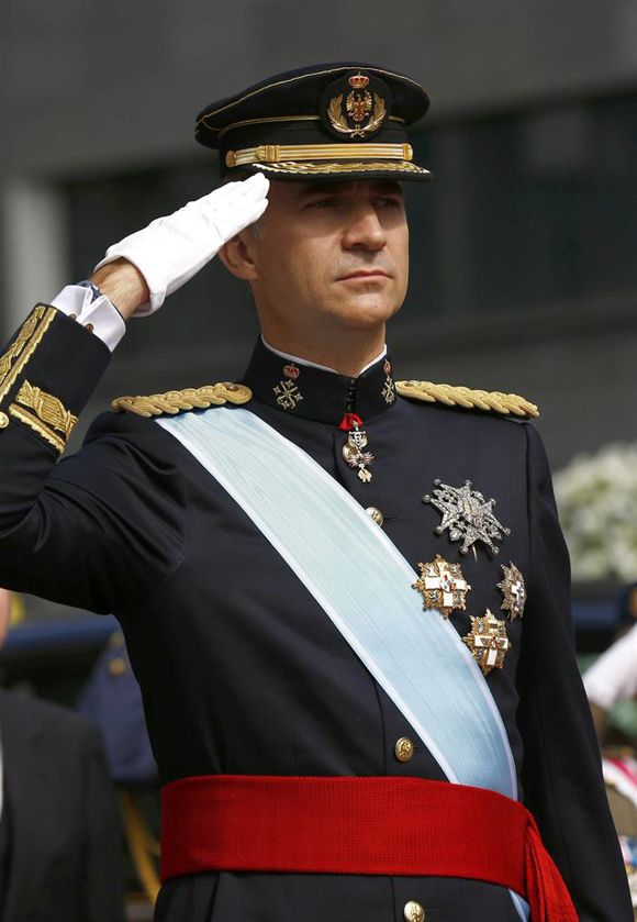 Felipe VI ha llevado el uniforme del Ejército de Tierra