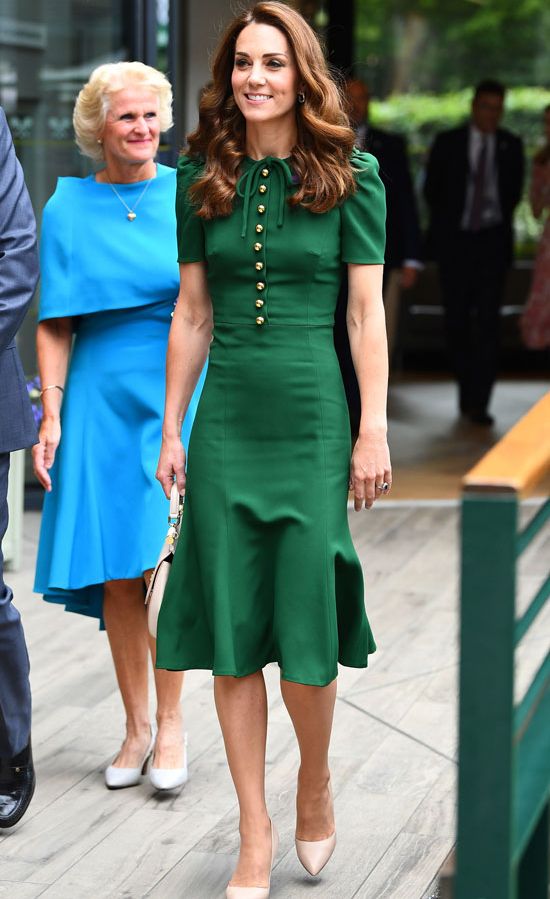 kate middleton vestido verde