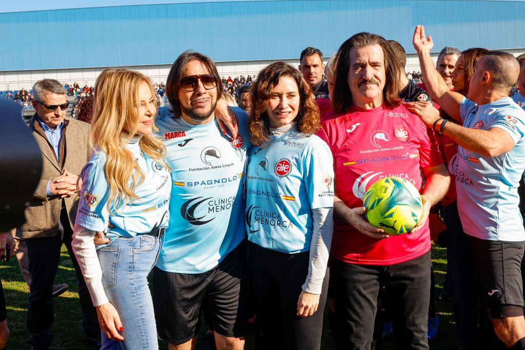 CARAS CONOCIDAS PARTICIPAN EN UN PARTIDO SOLIDARIO EN BENEFICIO DE LA FUNDACIÓN ALESS LEQUIO