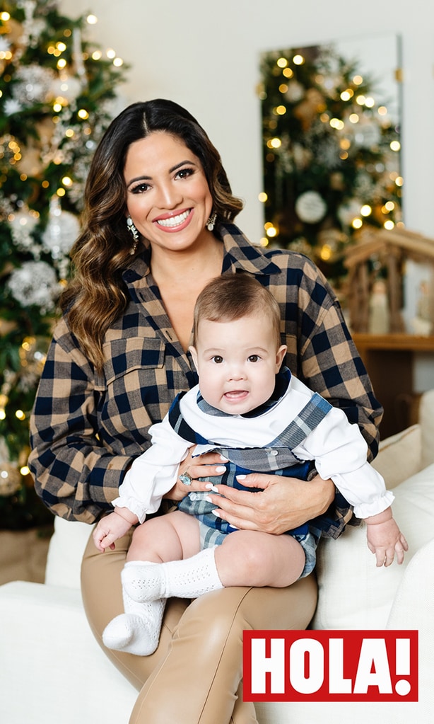 Pamela y Baby Ford primera navidad