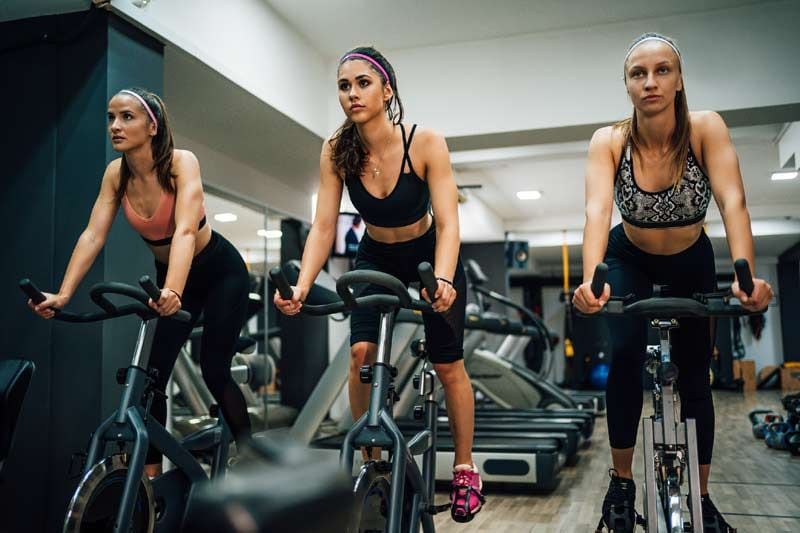 chicas spinning