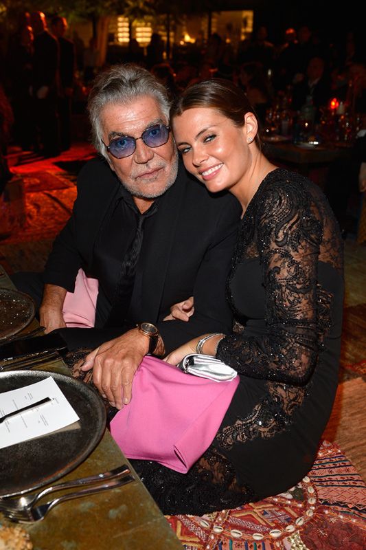 Roberto Cavalli y Sandra Nilsson-Bergman