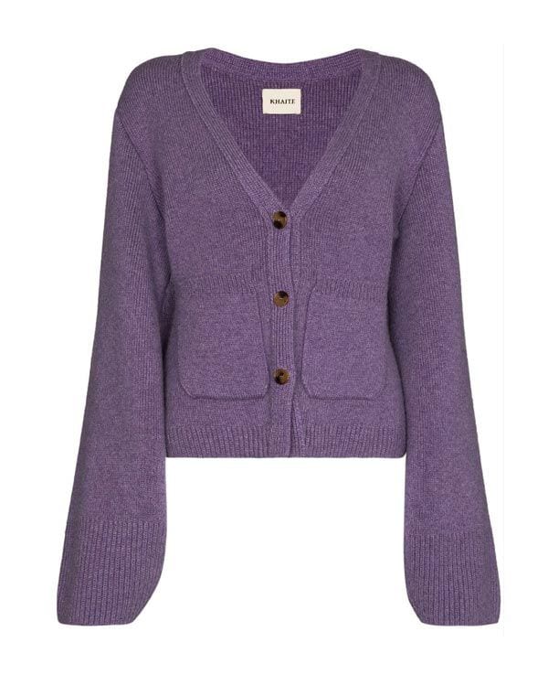 cardigan lila