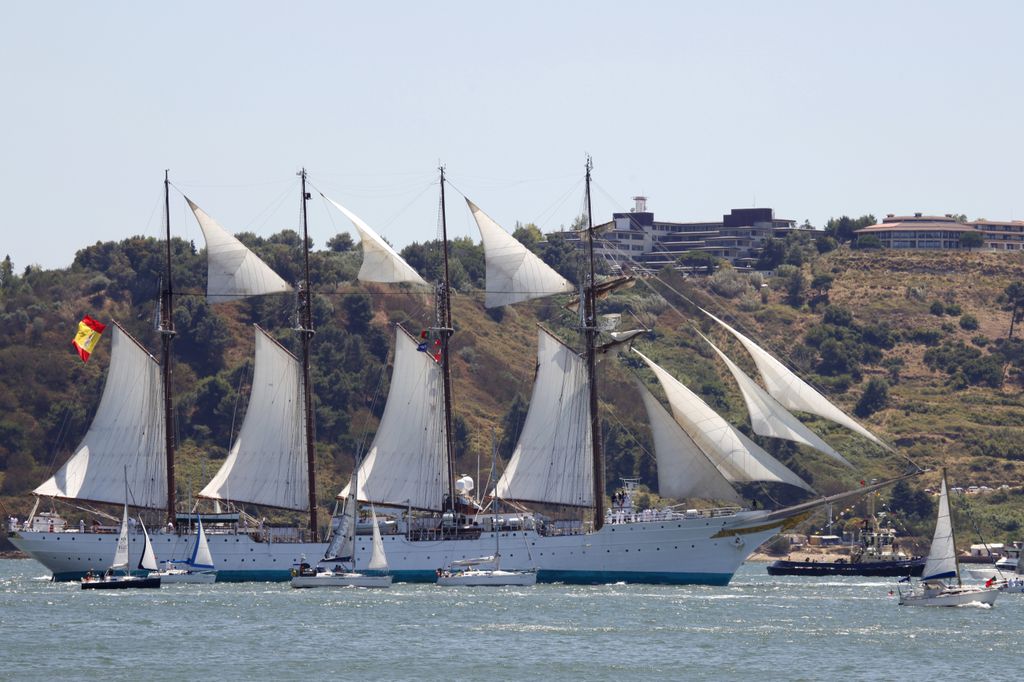  El buque escuela de La Armada Juan Sebastián de Elcano