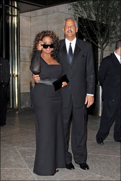 Oprah con su pareja