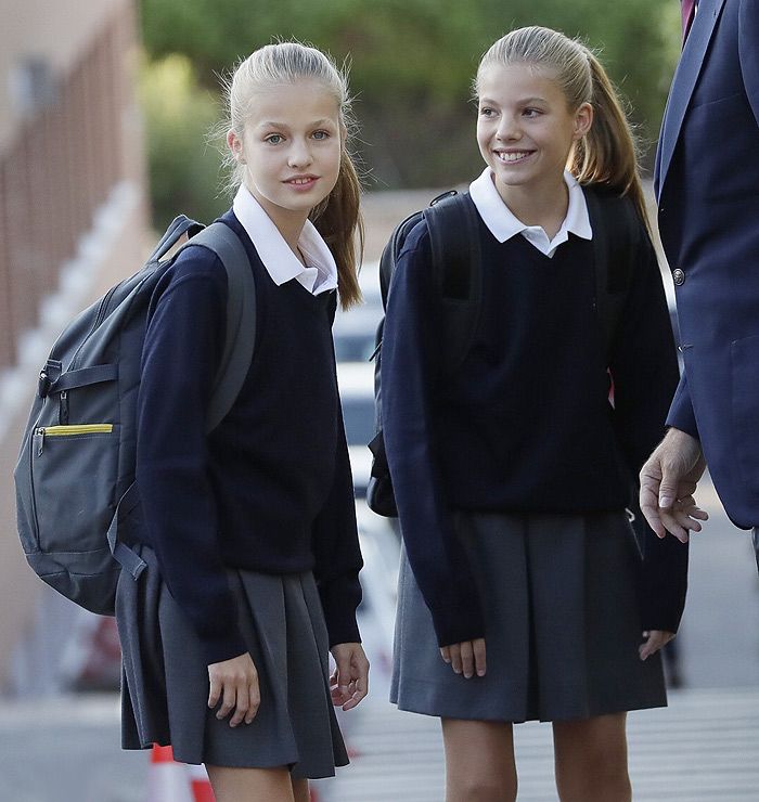 La princesa Leonor y la infanta Sofía vuelven al 'cole'