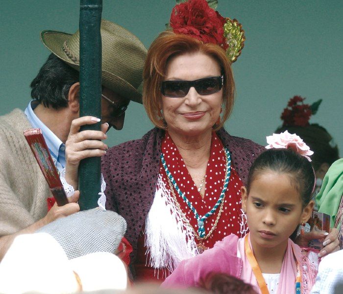 Rocío Jurado con su hija Gloria Camila