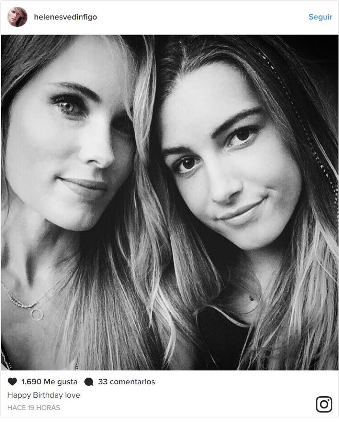 Helen Svedin y su hija Daniela