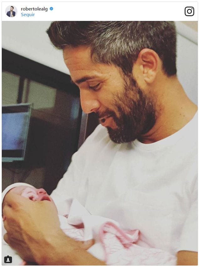 Roberto Leal ha sido papá de una niña