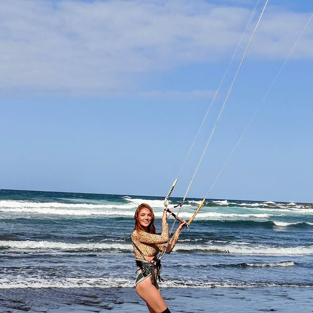 La actriz es una apasionada de la naturaleza, los deportes y el mar