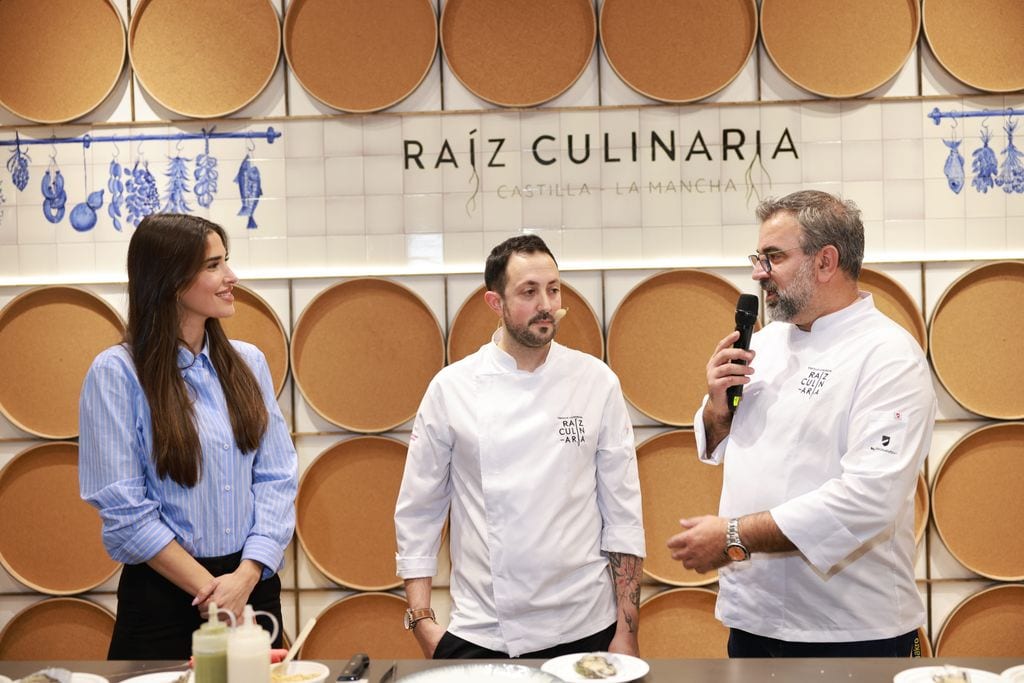 Lidia Torrent ha compartido 'showcooking' con varios cocineros de Castilla-La Mancha. De esta zona, destaca el pisto como uno de sus platos favoritos.