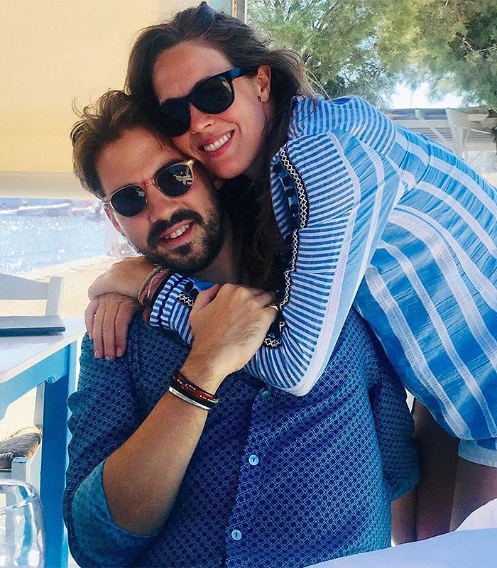 Nina Flohr y Felipe de Grecia