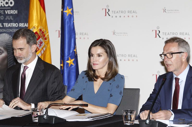 Reina Letizia en el Teatro Real