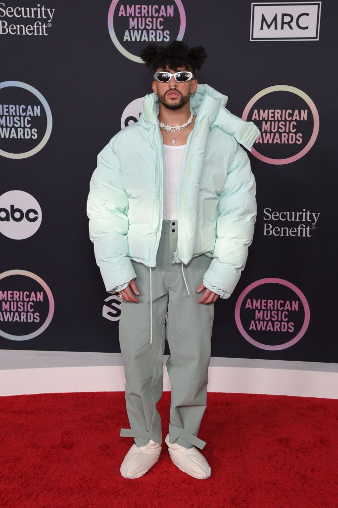 Bad Bunny en los  AMERICAN MUSIC AWARDS 2021