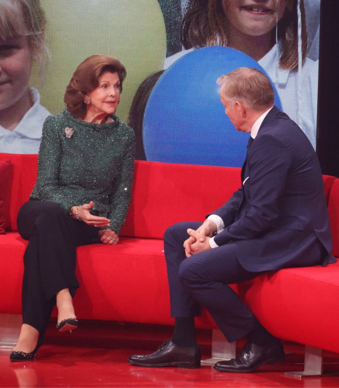 Silvia de Suecia en la gala benéfica 'Un corazón para los niños' en Berlín