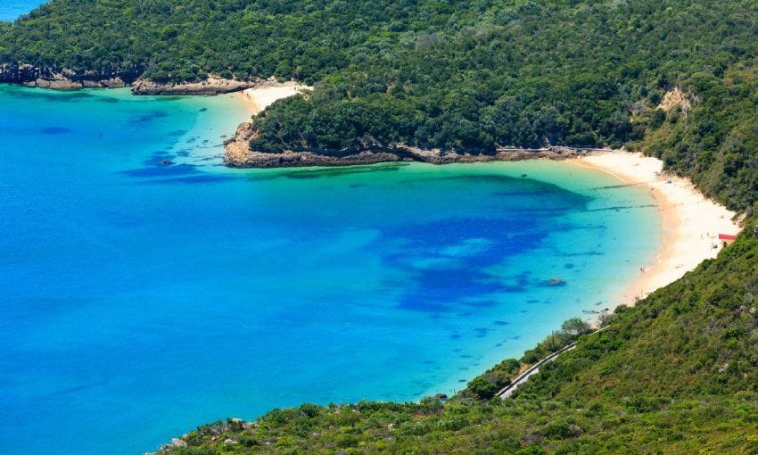 Playas en el Parque Natural de la Sierra de Arrábida a tan solo 50 kilómetros de Lisboa