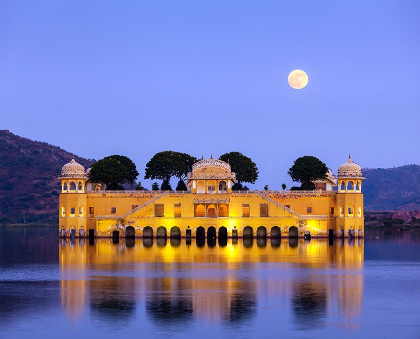 palacio Jal Mahal Jaipur Rajastan india