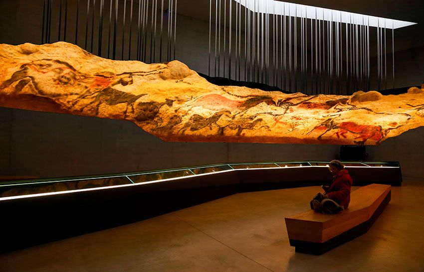 Museo de la Cueva de Lascaux, valle de Vézère, Francia