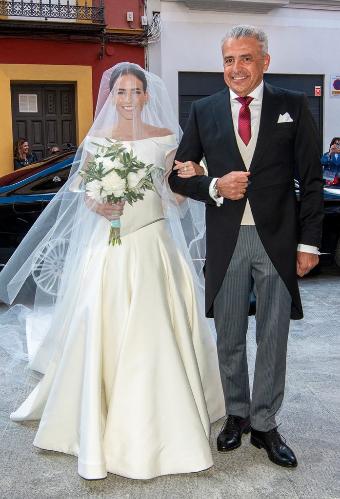 Vestido de novia sencillo