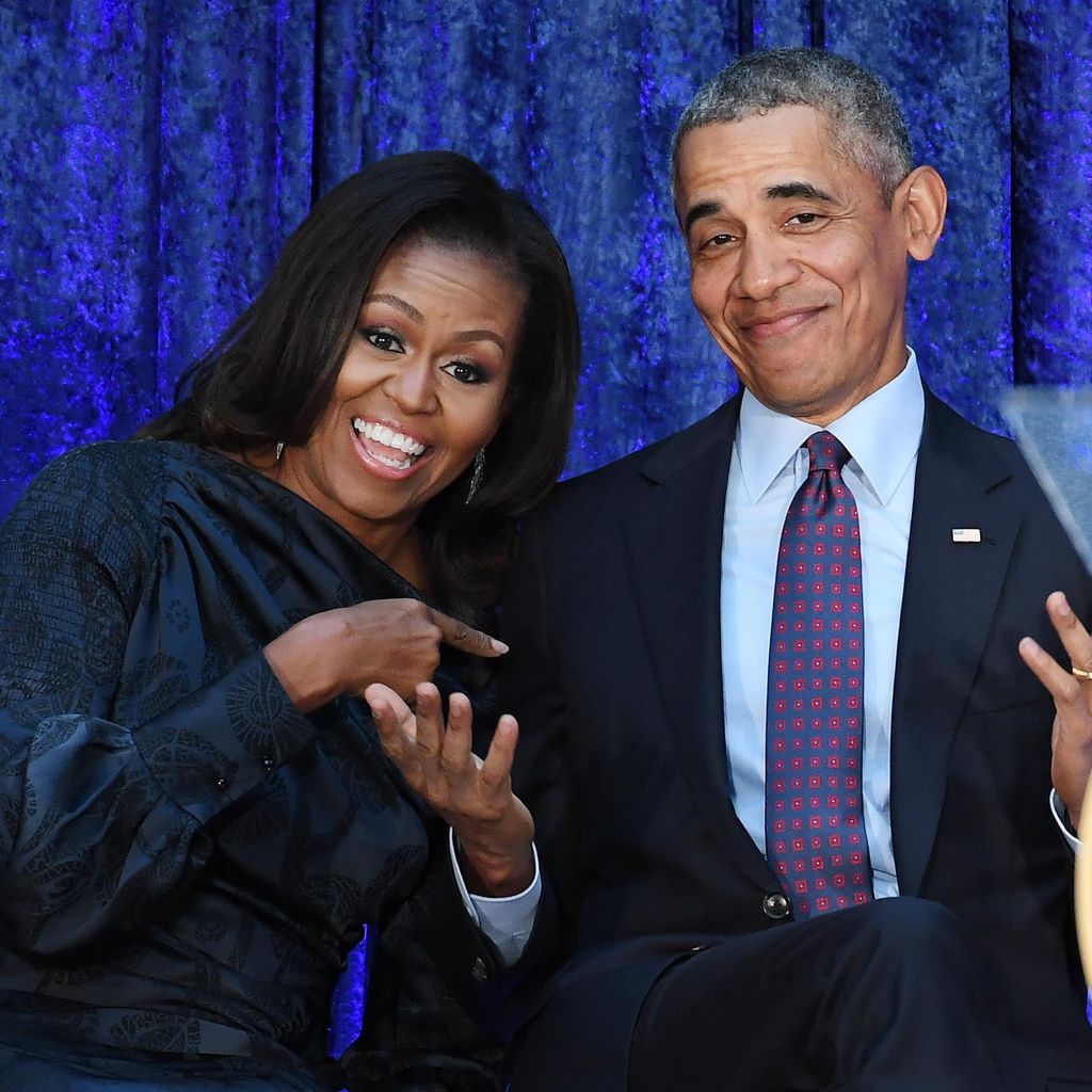 President Barack Obama and First Lady Michelle Obama Portraits - Washington, DC