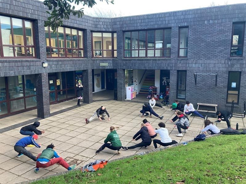 Deporte en el colegio de Leonor de Gales