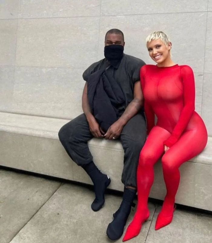 Bianca Censori y Kanye West