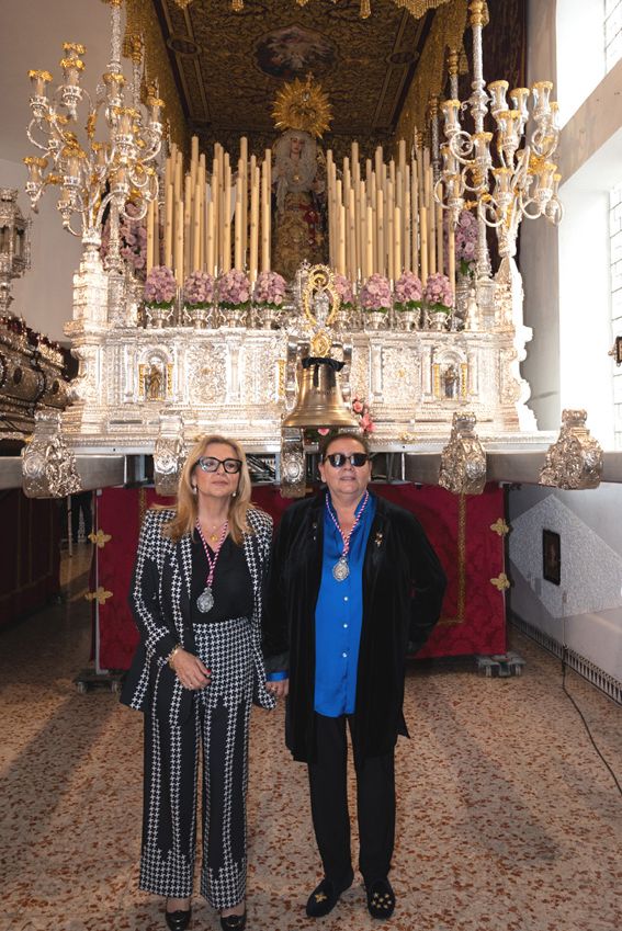 María del Monte en la Semana Santa de Málaga