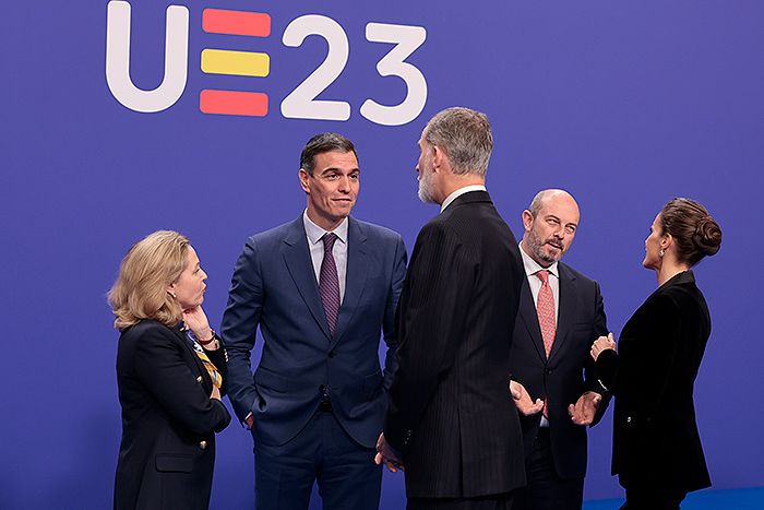 Los Reyes en el concierto de clausura de la Presidencia española del Consejo de la Unión Europea