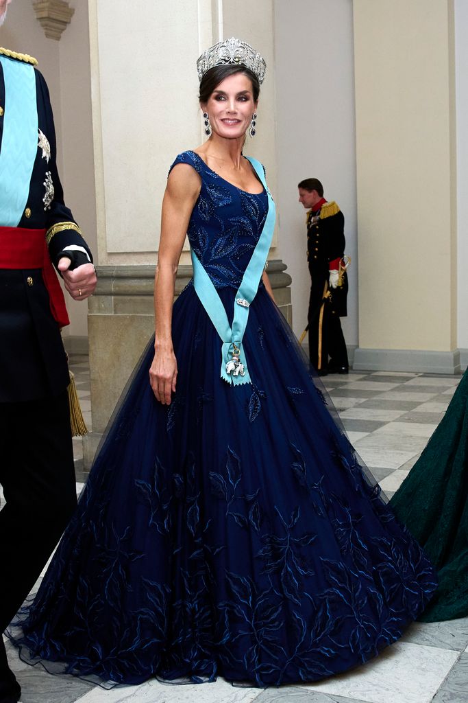 Reina Letizia look de gala