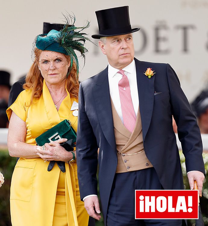 Sarah Ferguson y el príncipe Andrés