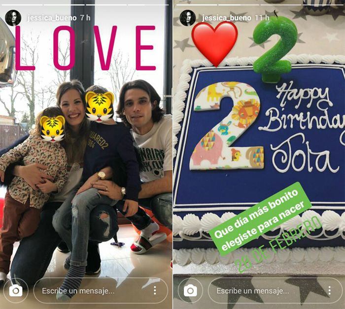 Jessica Bueno celebra el cumpleaños de su hijo pequeño