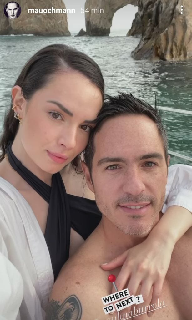 Mauricio Ochmann y su novia