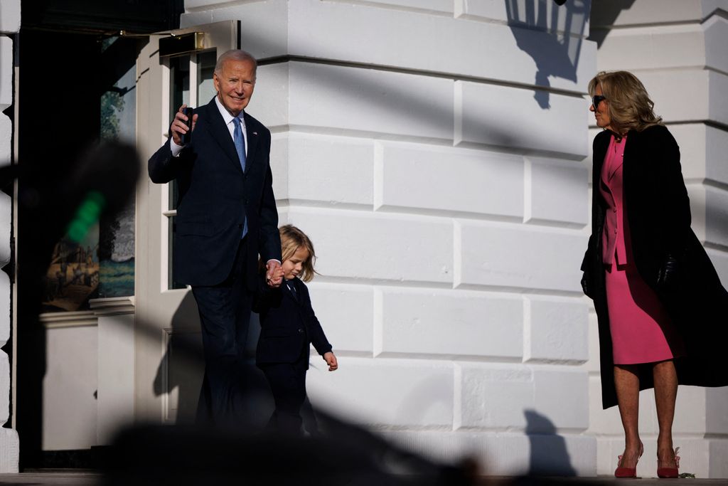 Joe Biden, Jill Biden y Beau Biden