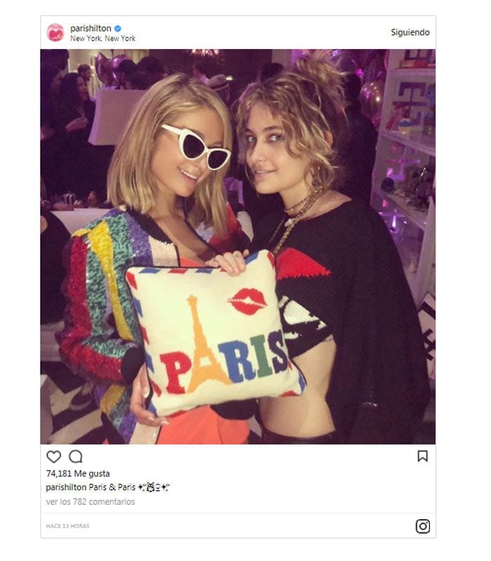 Paris Hilton y Paris Jackson