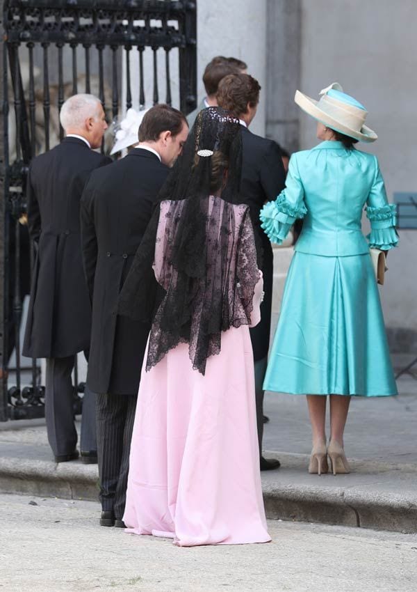 Madres de los novios en la boda de Jaime de Borbón-Dos Sicilias y lady Charlotte