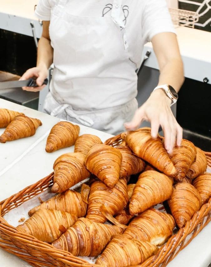 Croissants de la pastelería barcelonesa 'Brunells'